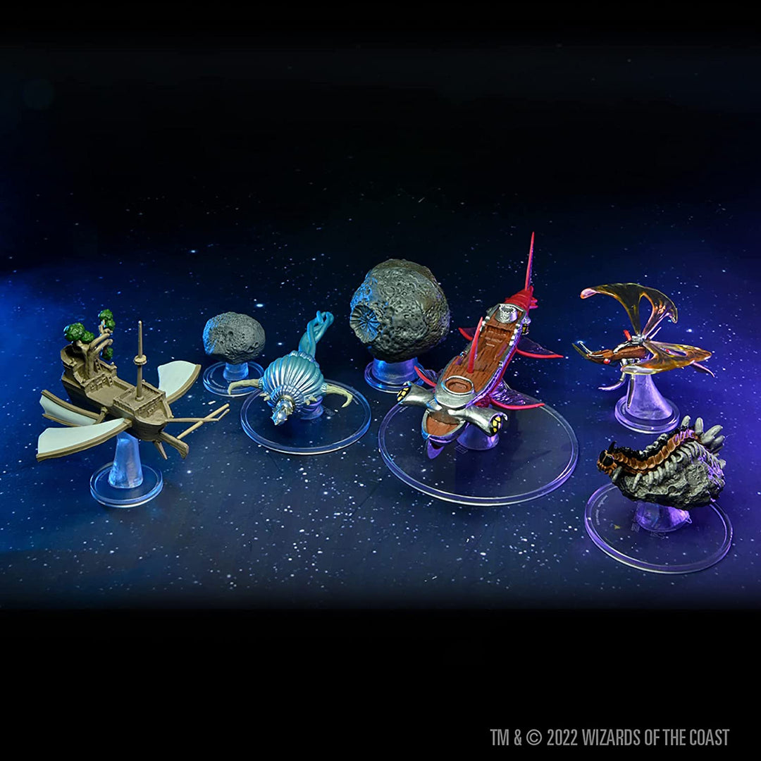 Asteroid Encounters – Schiffsmaßstab: D&amp;D Icons of the Realms Miniaturen