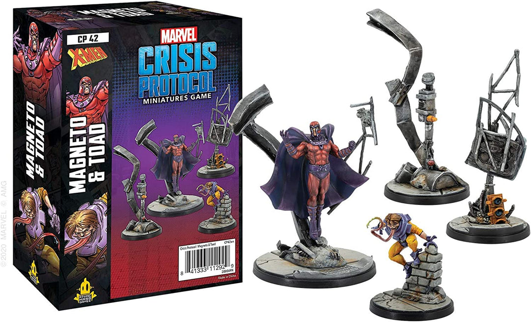 Marvel Crisis Protocol: Magneto und Toad