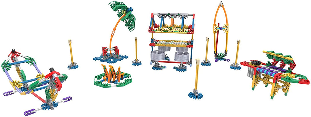 K'NEX 80209 Mega Models Bauset, 3D-Lernspielzeug für Kinder, 700 Teile St