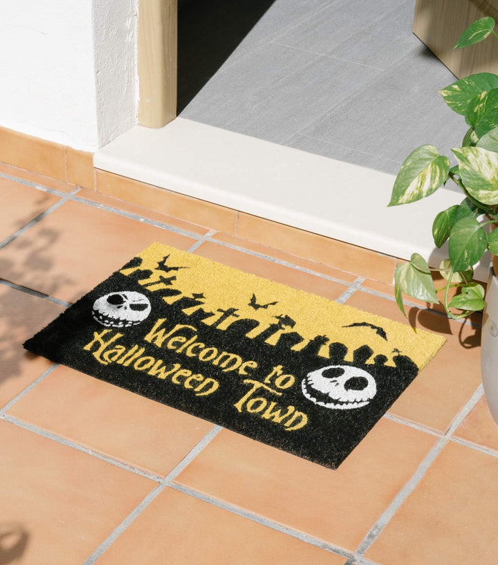 Official The Nightmare Before Christmas Halloween Town Door Mat 15.7 x 23.6 Inches