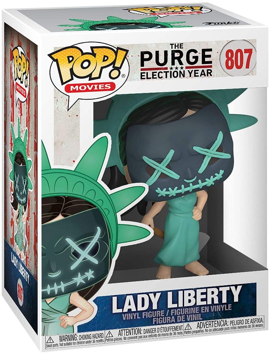 The Purge Election Year Lady Liberty Funko 43453 Pop! Vinile #807