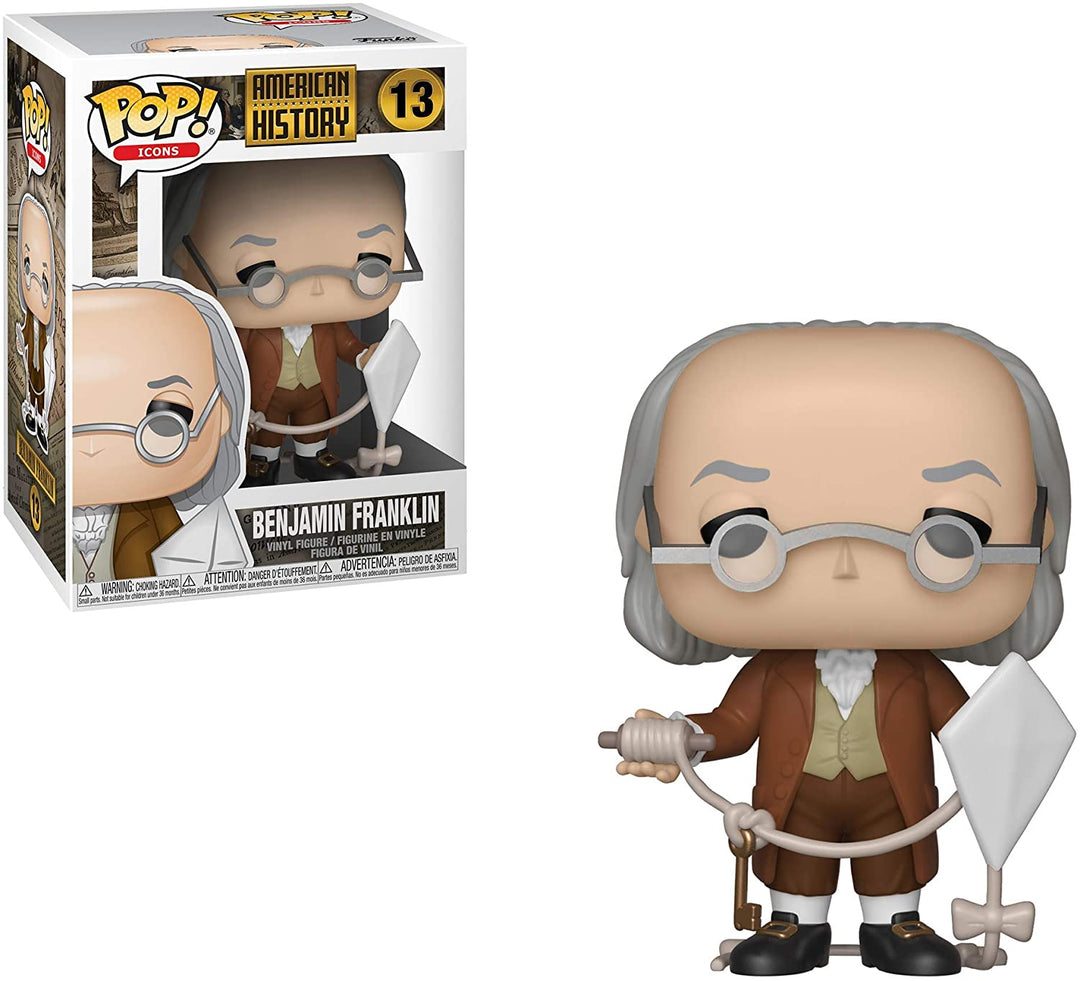 Historia americana Benjamin Franklin Funko 41709 Pop! Vinilo # 13