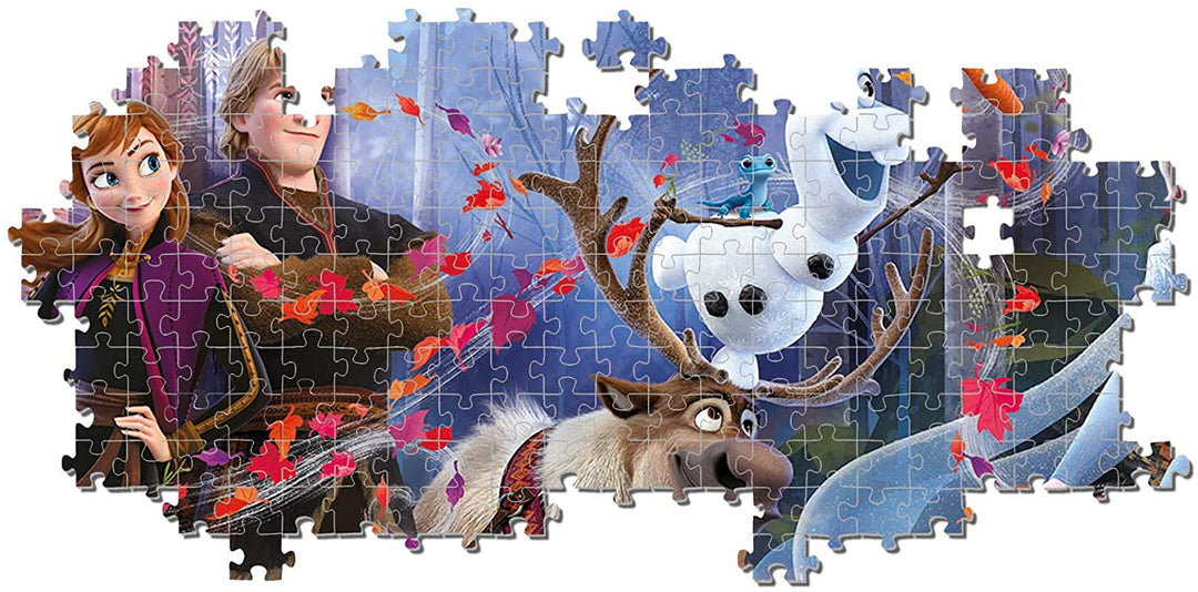 Clementoni 39544 Disney Panorama Collection - Disney Frozen 2 1000 pieces Made in Italy - jigsaw puzzles for adult