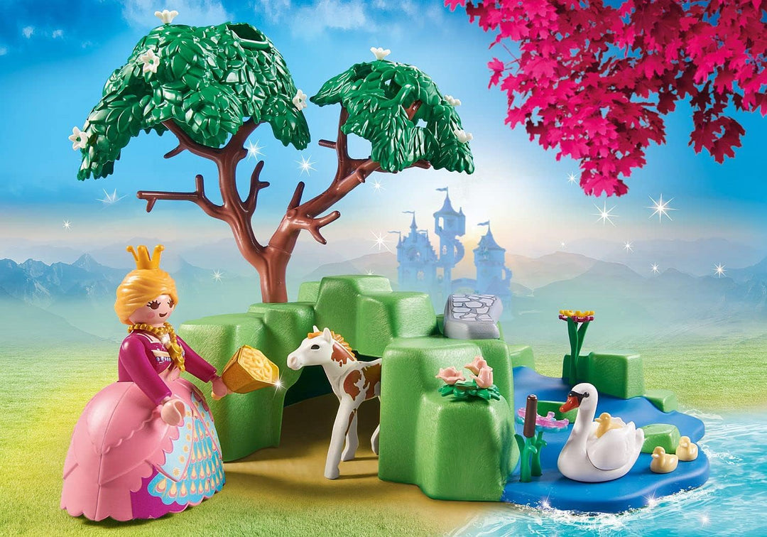 Playmobil 70961 Princess Promo Pack Prinzessin Picknick mit Fohlen, Feenprinzessin wi