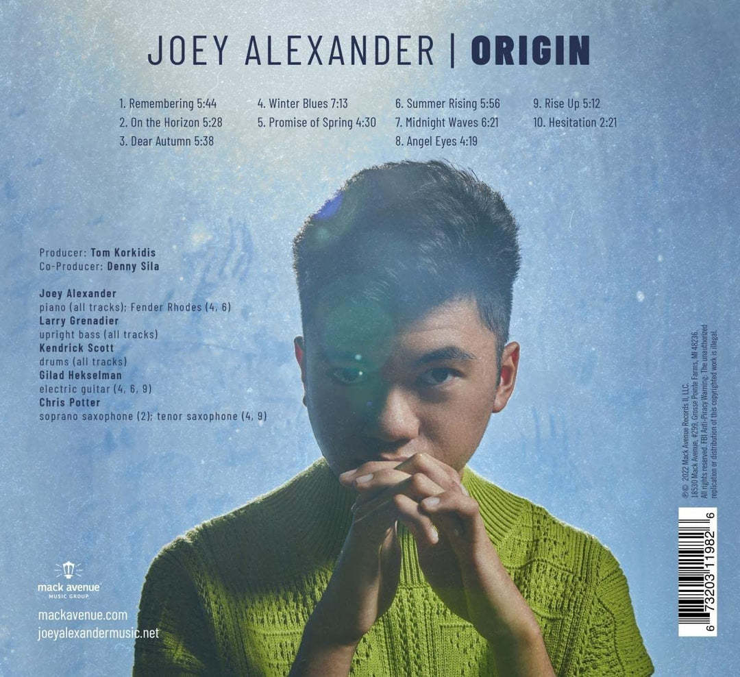 Joey Alexander – Origin [Audio-CD]