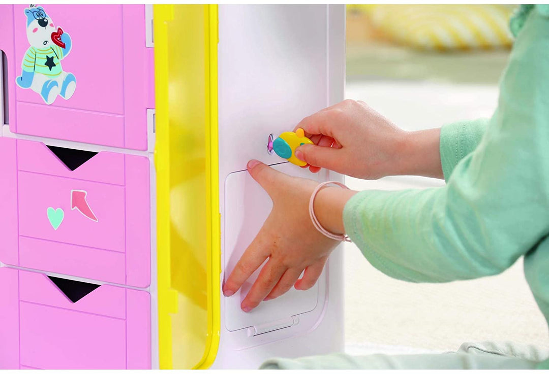 BABY born Weather Duck Wardrobe for 43 cm Doll - Easy for Small Hands, Creative Play Promotes Empathy & Social Skills, For Toddlers 3 Years & Up - Includes Weather Forecast & More