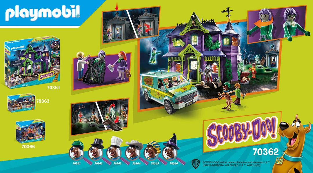 Playmobil 70362 Scooby Doo Aventura en el cementerio