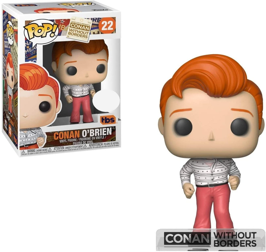Conan Without Borders Conan O'Brien Funko 34932 Pop! Vinile #22