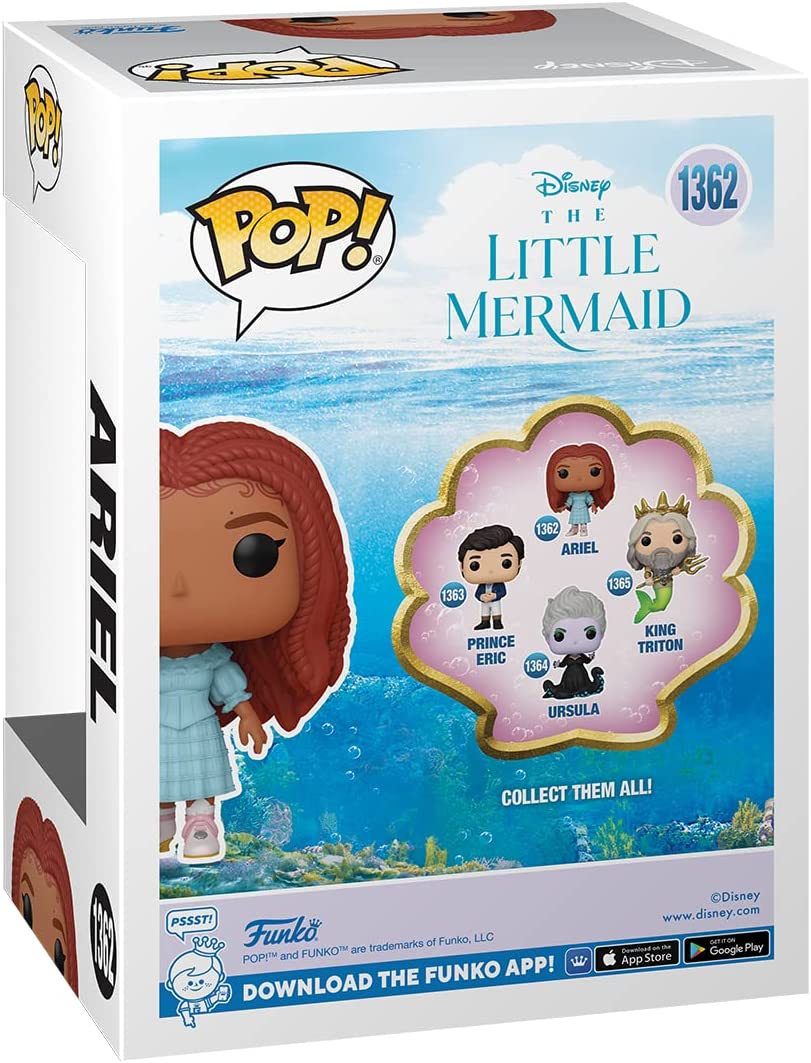 Funko Pop! The Little Mermaid Live Action - Ariel Vinyl Figure #1362 3