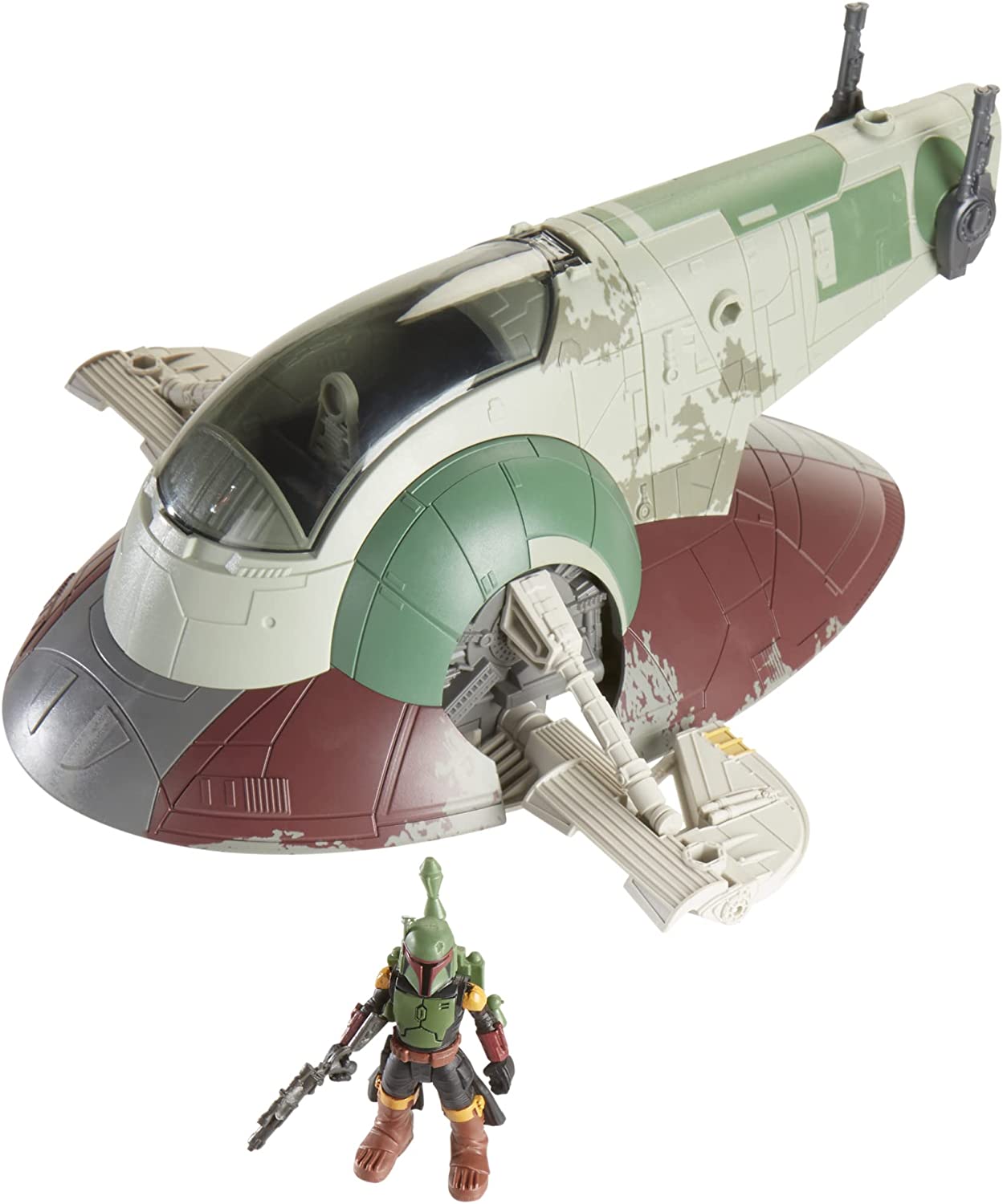 Star Wars Mission Fleet Starship Skirmish - Boba Fett 2.5-Inch Figure & Vehicle Playset for Kids 7