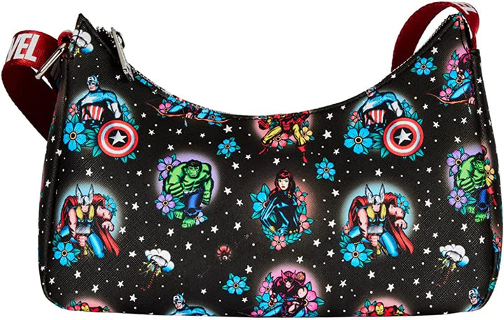Loungefly Marvel Avengers Tattoo Shoulder Bag Marvel - Avengers One Size, Marvel