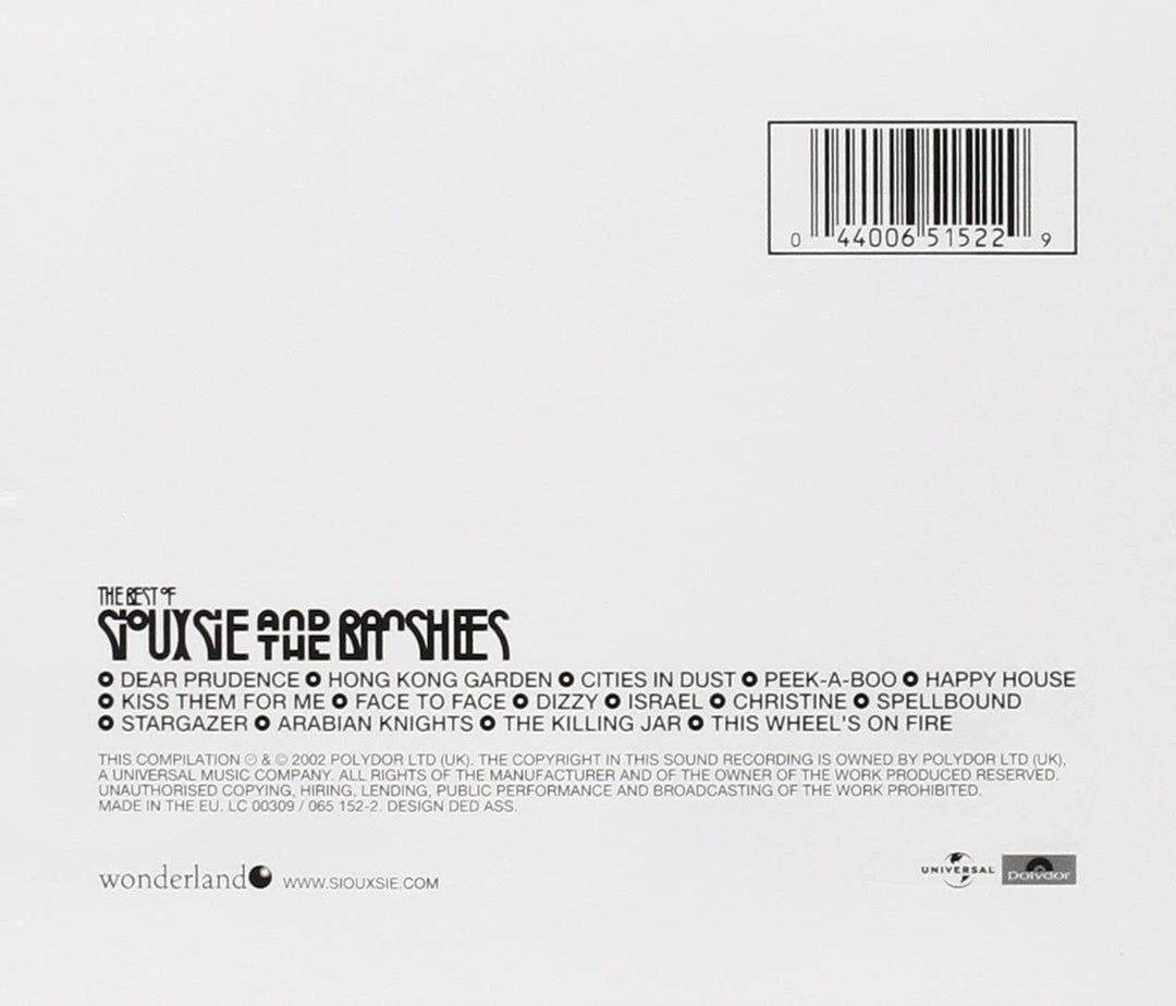 Das Beste aus Siouxsie und den Banshees – Siouxsie und die Banshees [Audio-CD]
