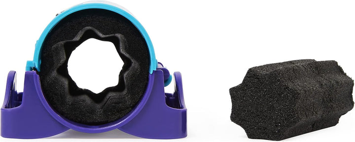 Kinetic Sand, Slice N’ Surprise Set with 383g of Black, Pink and Blue Play Sand
