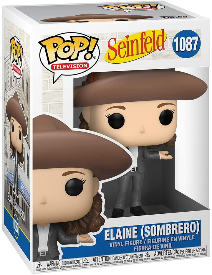 Seinfeld Elaine Sombrero Funko 54678 Pop! Vinilo n. ° 1087