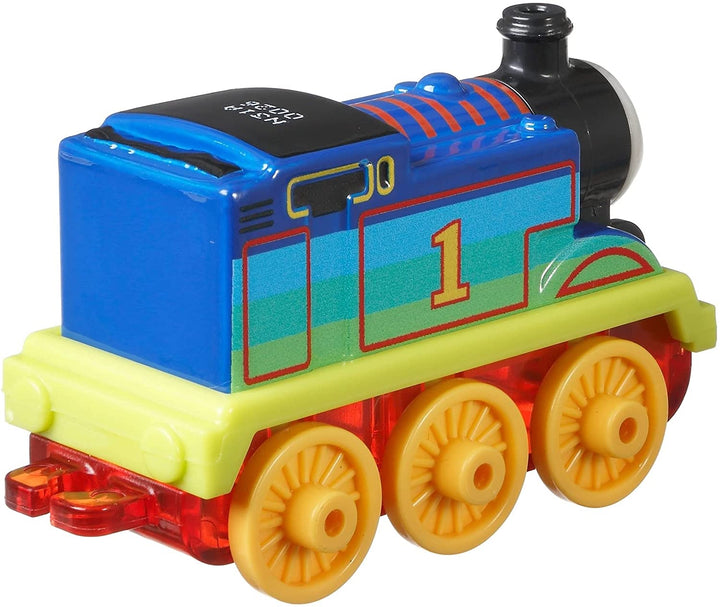 Fisher-Price Thomas &amp; Friends Rainbow Thomas motor de tren de empuje para niños en edad preescolar de 3 años en adelante