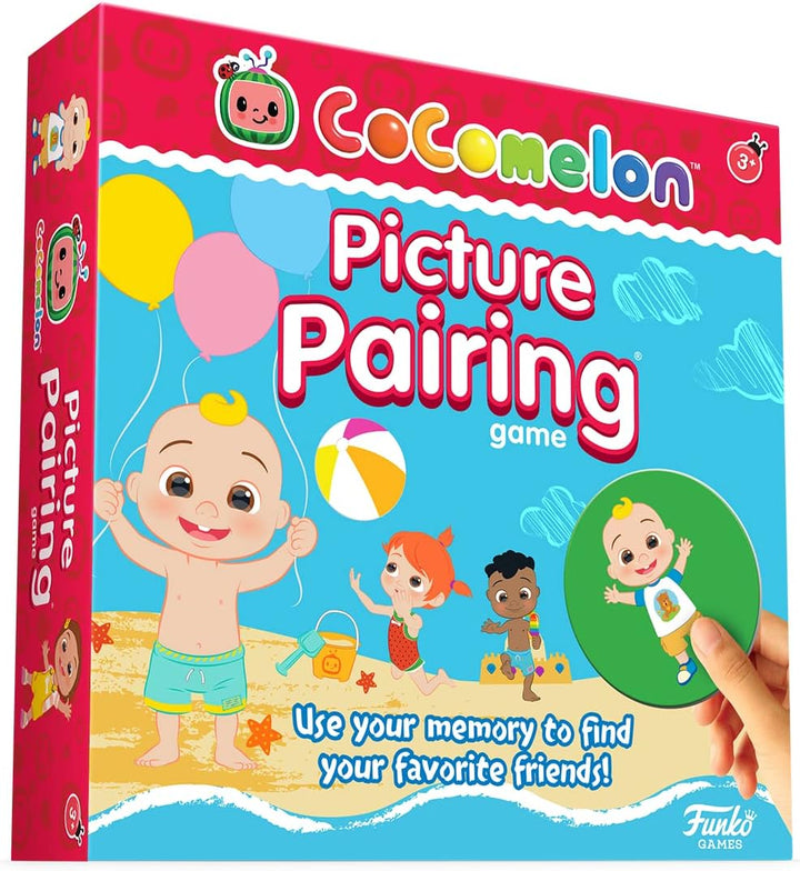 CoComelon Picture Pairing Memory Game For 2-4 Players Educational Game For Ages 3+