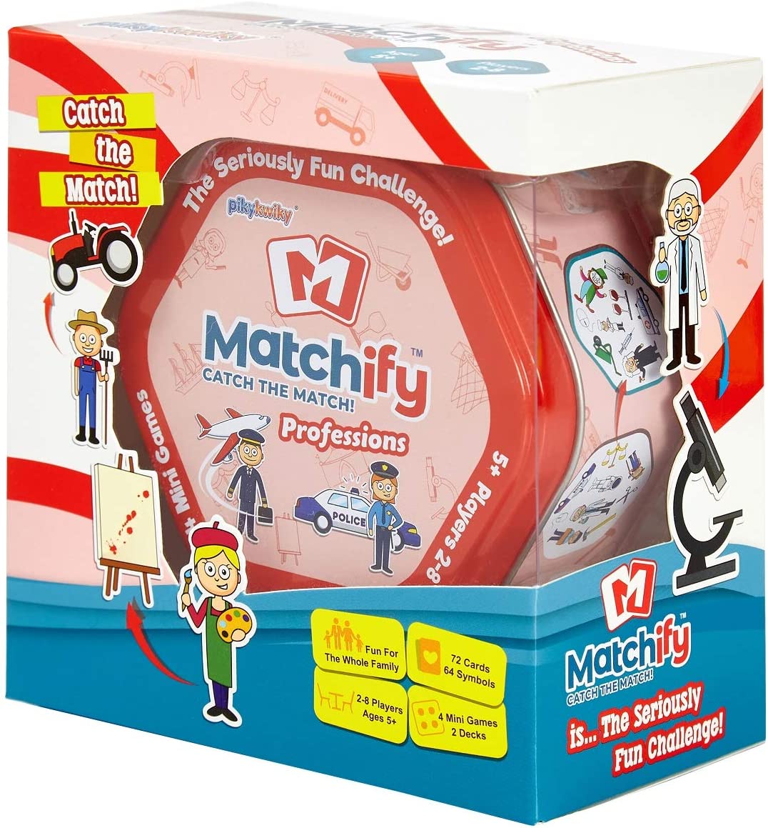 Matchify-Kartenspiel: Berufe, MATCH9000E