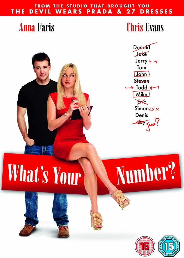 What's Your Number? (2011) - DVD (Region 2) (‎5039036049771)