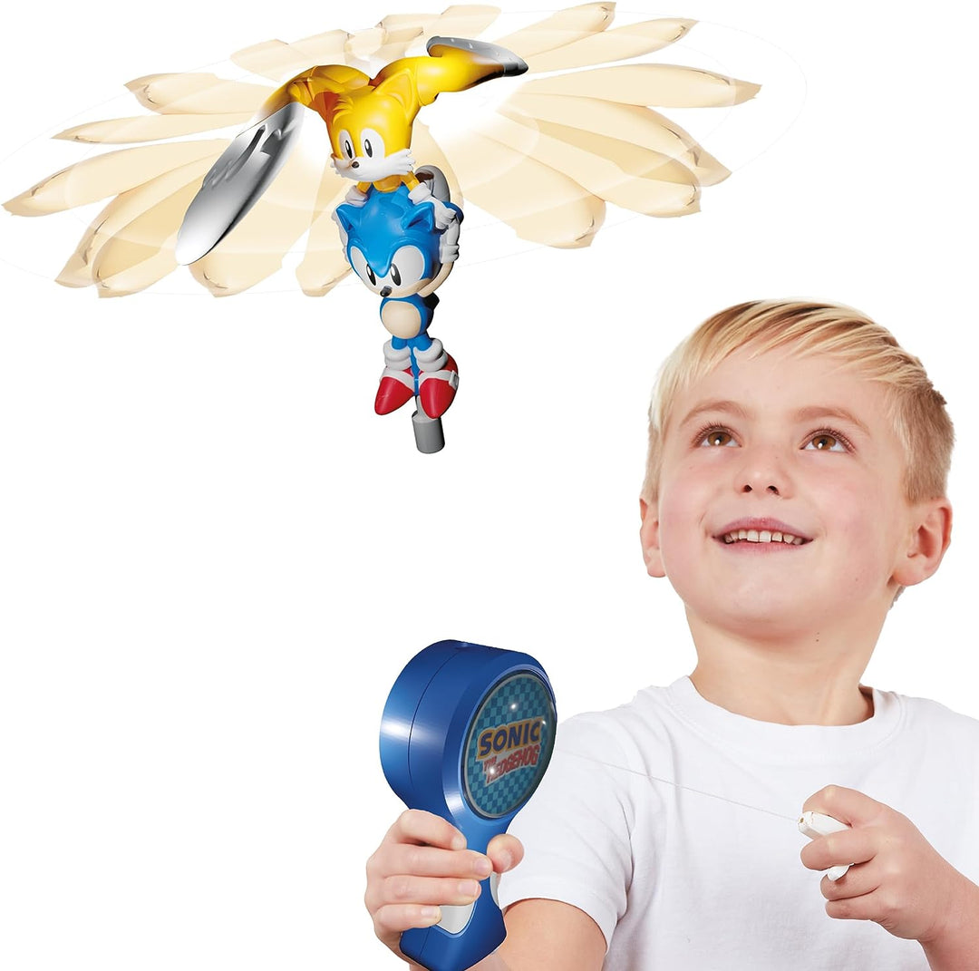 Flying Heroes 07981 Sonic The Hedgehog Flash Ziehen Sie an der Schnur, um ihnen beim Fliegen zuzusehen