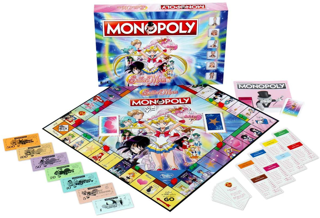 Winnende zetten Sailor Moon Monopoly bordspel