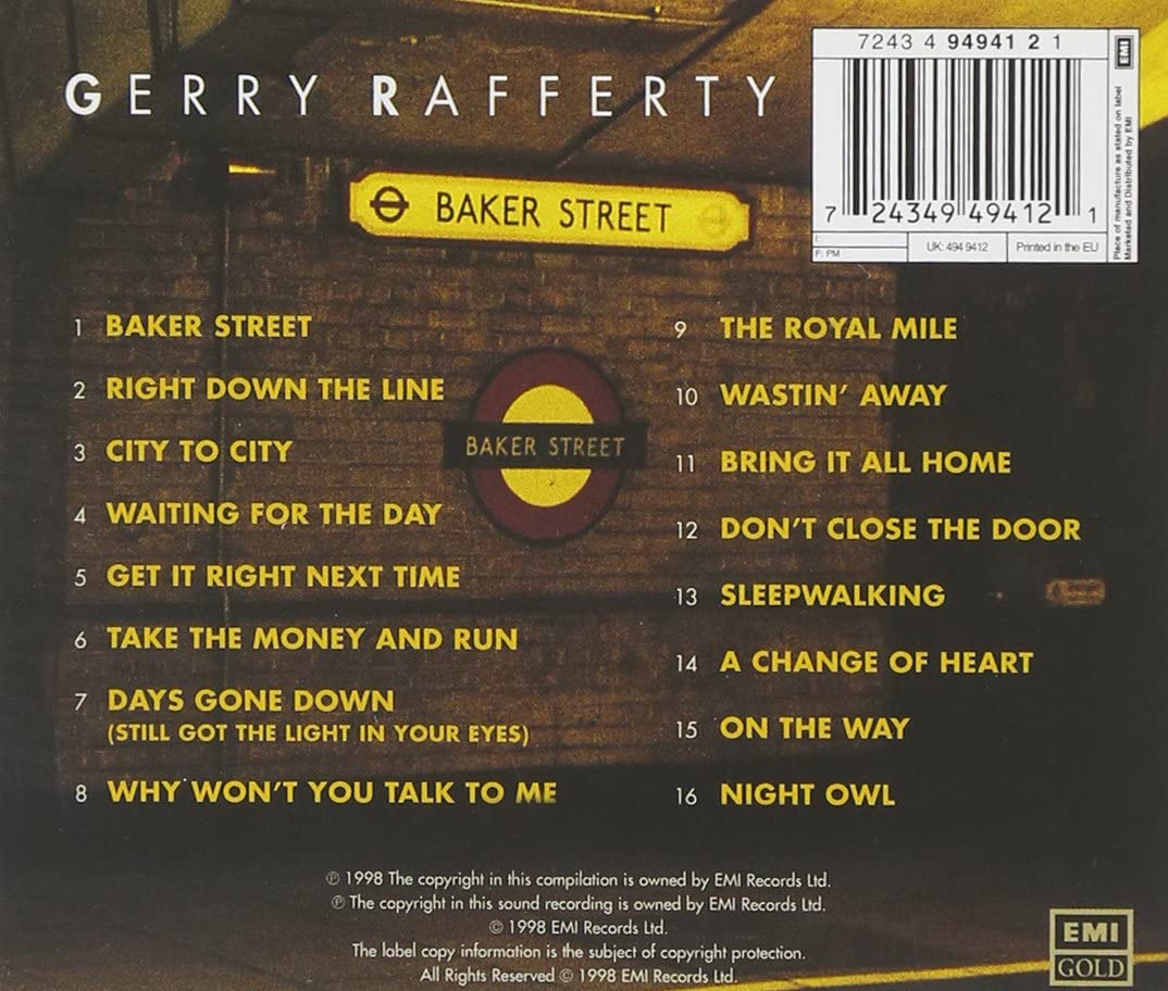 Gerry Rafferty – Baker Street [Audio-CD]