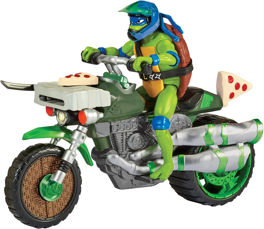 Teenage Mutant Ninja Turtles 83431CO Mutant Mayhem Ninja Kick Cycle mit Exclusi