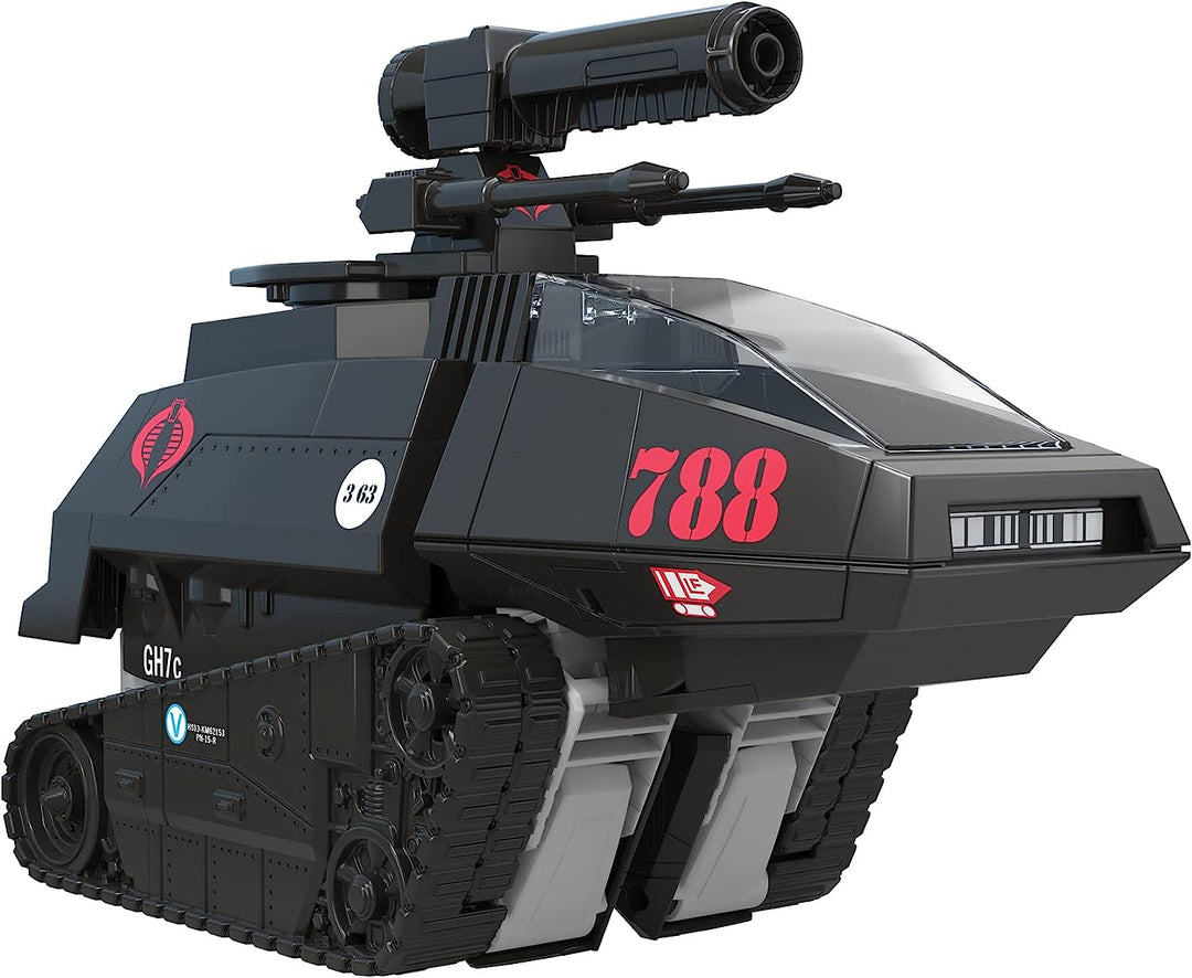 Megatron HISS Panzer mit Cobra Baroness Figur | Transformers-Kollaboration: GI Joe Mash-Up Transformers: Generations
