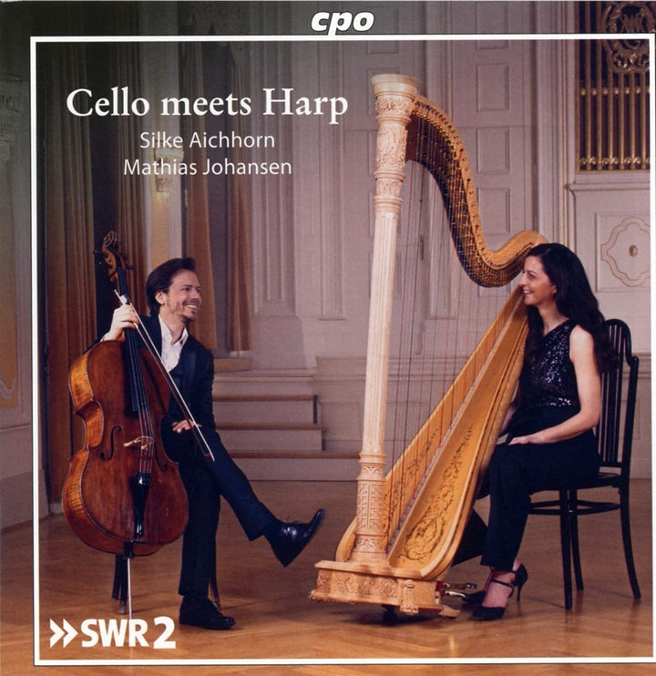 Cello Meets Harp [Mathias Johansen; Silke Aichhorn] [Cpo: 555463-2] [Audio CD]