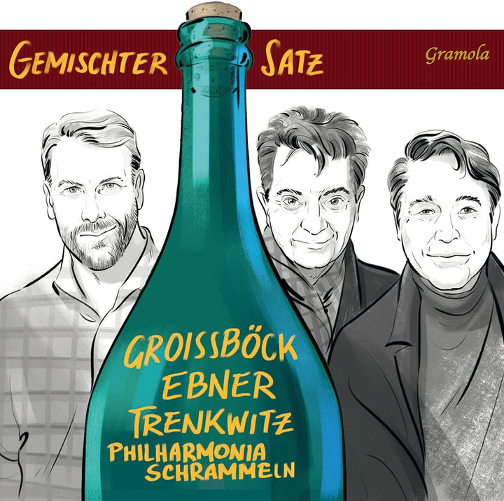 Germischer Satz [Günther Groissböck; Karl-Michael Ebner; Christoph Wagner-Trenkwitz; Philharmonia Schrammeln] [Gramola: 99243] [Audio CD]