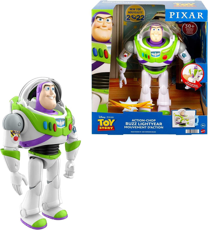 Disney Pixar Toy Story Action Chop Buzz Lightyear Authentische Figur 12 im Maßstab,