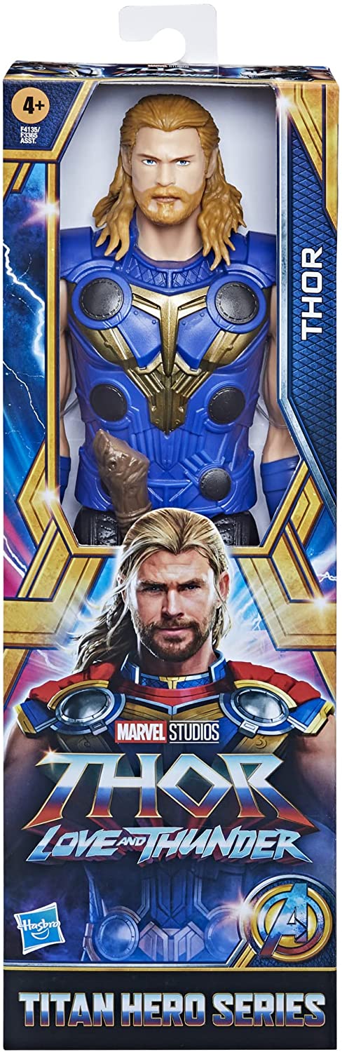 Hasbro Marvel Avengers Titan Hero Series Thor-Spielzeug, 30 cm große Thor: Love and Th
