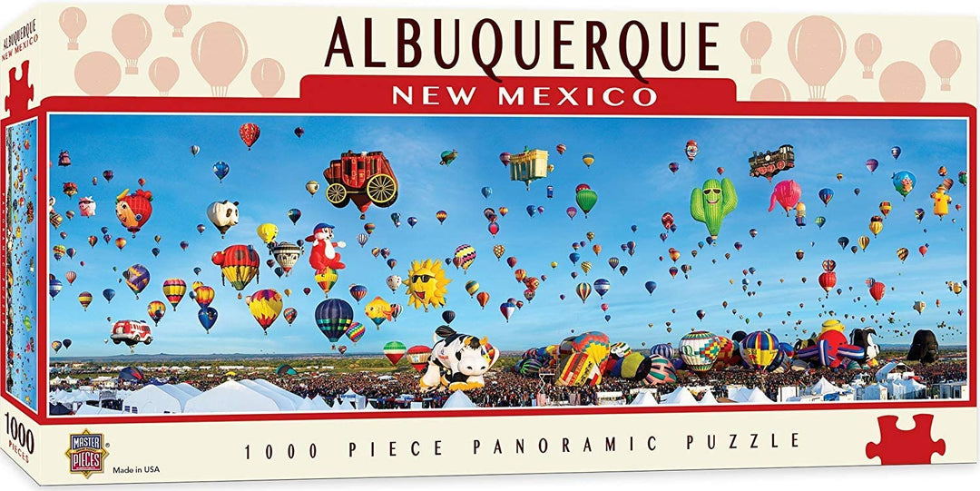 Albuquerque-Luftballons, 1000 Stück, Panorama