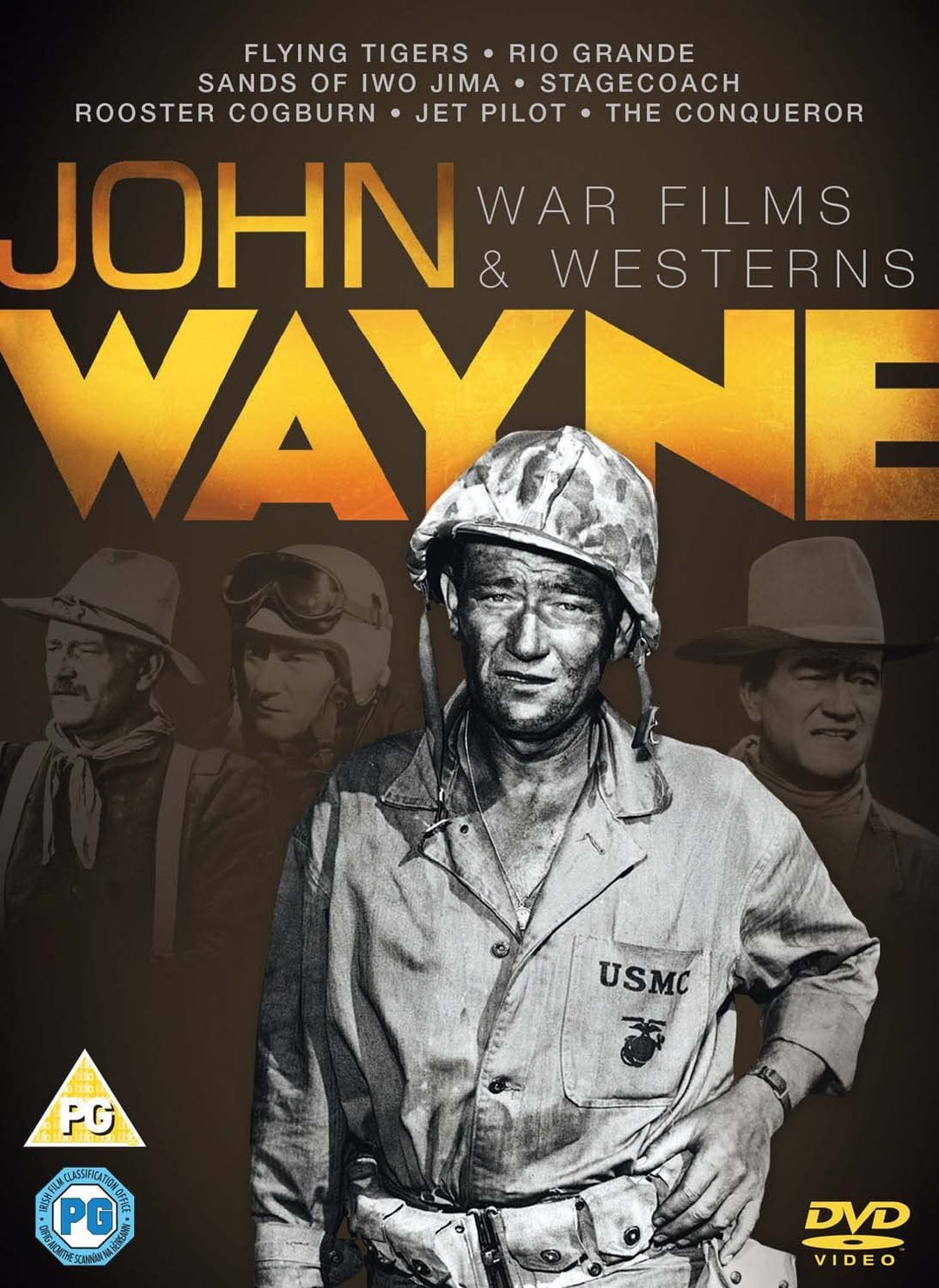 John Wayne War &amp; Westerns Collection [2017] – Drama [DVD]