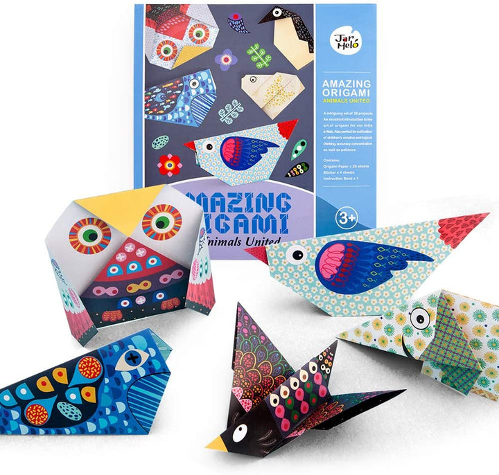 Vaso Melo 922 JA92798 EA Amazing Origami Series-Animal United, Multicolore