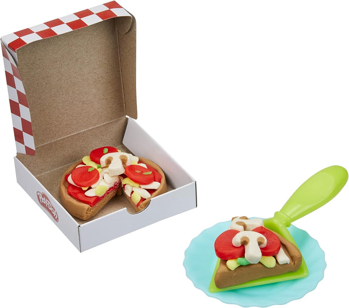 Play-Doh Kitchen Creations Pizzaofen-Spielset mit 6 Dosen Modelliermasse a