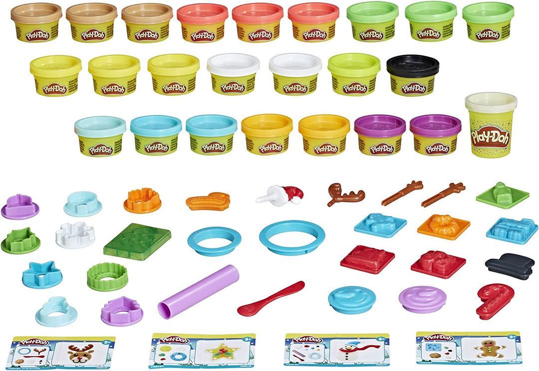 Play-Doh Adventskalender-Spielzeug für Kinder ab 3 Jahren mit über 24 Überraschungen,