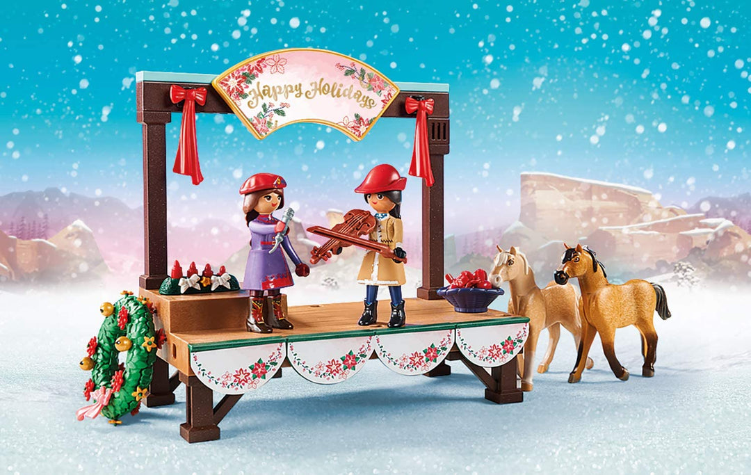 DreamWorks Spirit 70396 Weihnachtskonzert von Playmobil, für Kinder ab 4 Jahren