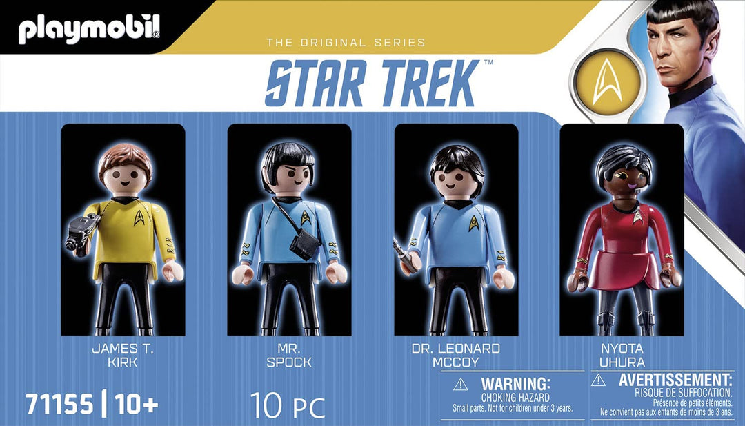 PLAYMOBIL Star Trek 71155 Star Trek Figure Set, 4 Collectible Figures for Star T