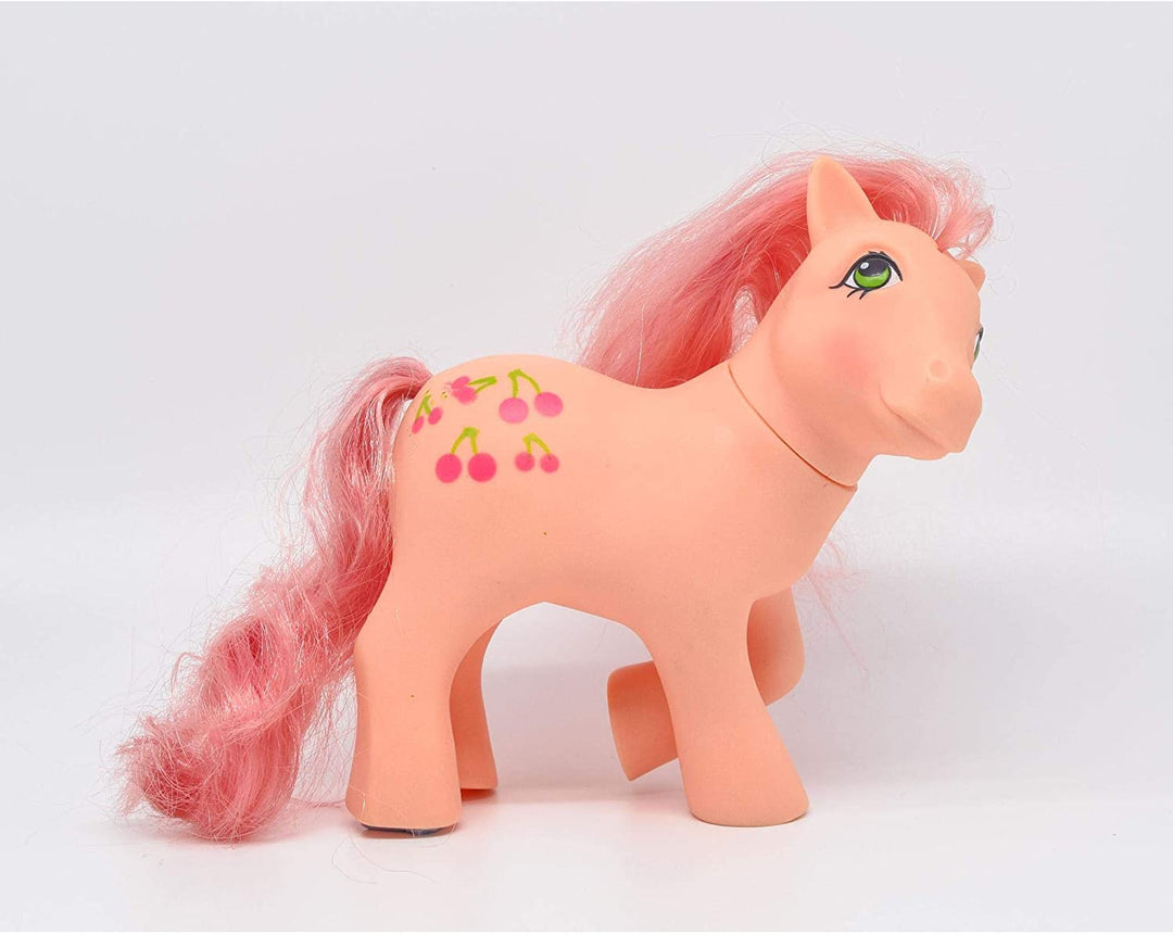 My Little Pony 35289 Cherries Jubilee Classic Pony, Retro-Pferdegeschenke für Mädchen und Jungen, sammelbares Vintage-Pferdespielzeug für Kinder, Einhornspielzeug für Jungen und Mädchen ab 3 Jahren