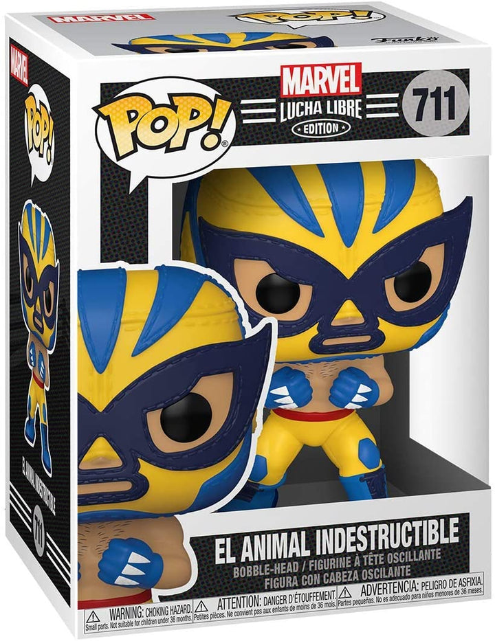 Marvel Lucha Libre Edition El Animal Indestructible Funko 53873 Pop! VInyl #711