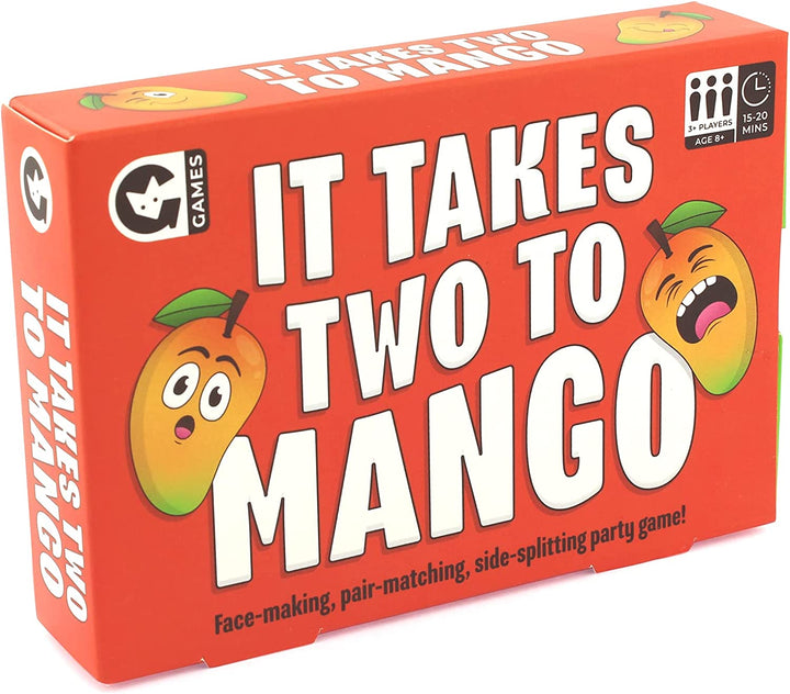 It Takes Two To Mango Family Fun Card Game