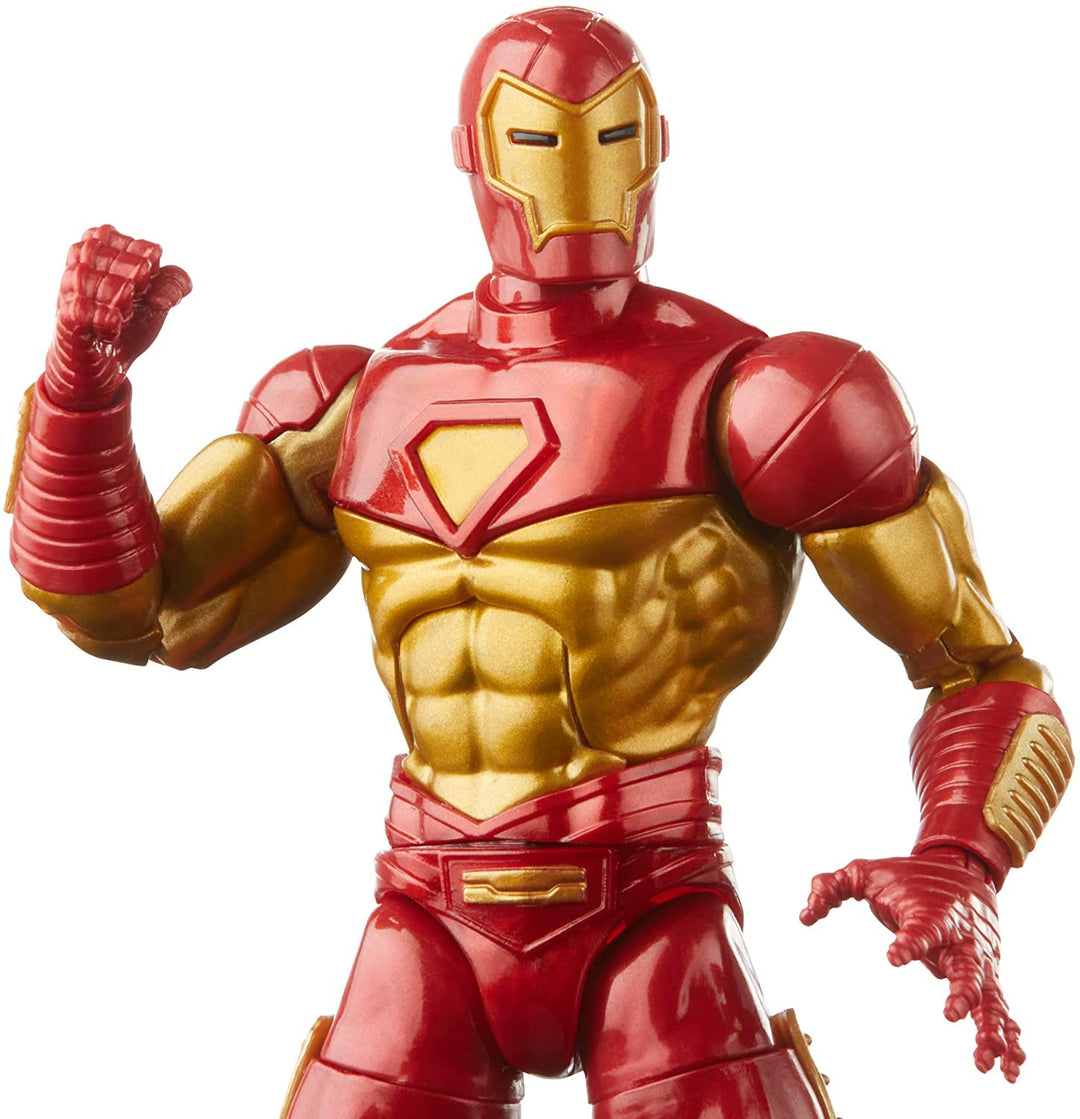Hasbro Marvel Legends Series 6-Zoll modulares Iron Man Actionfiguren-Spielzeug, inklusive 4 Zubehörteilen und 1 Build-A-Figure-Teil, Premium-Design und Artikulation Mehrfarbig, F0355 Mehrfarbig, F0355