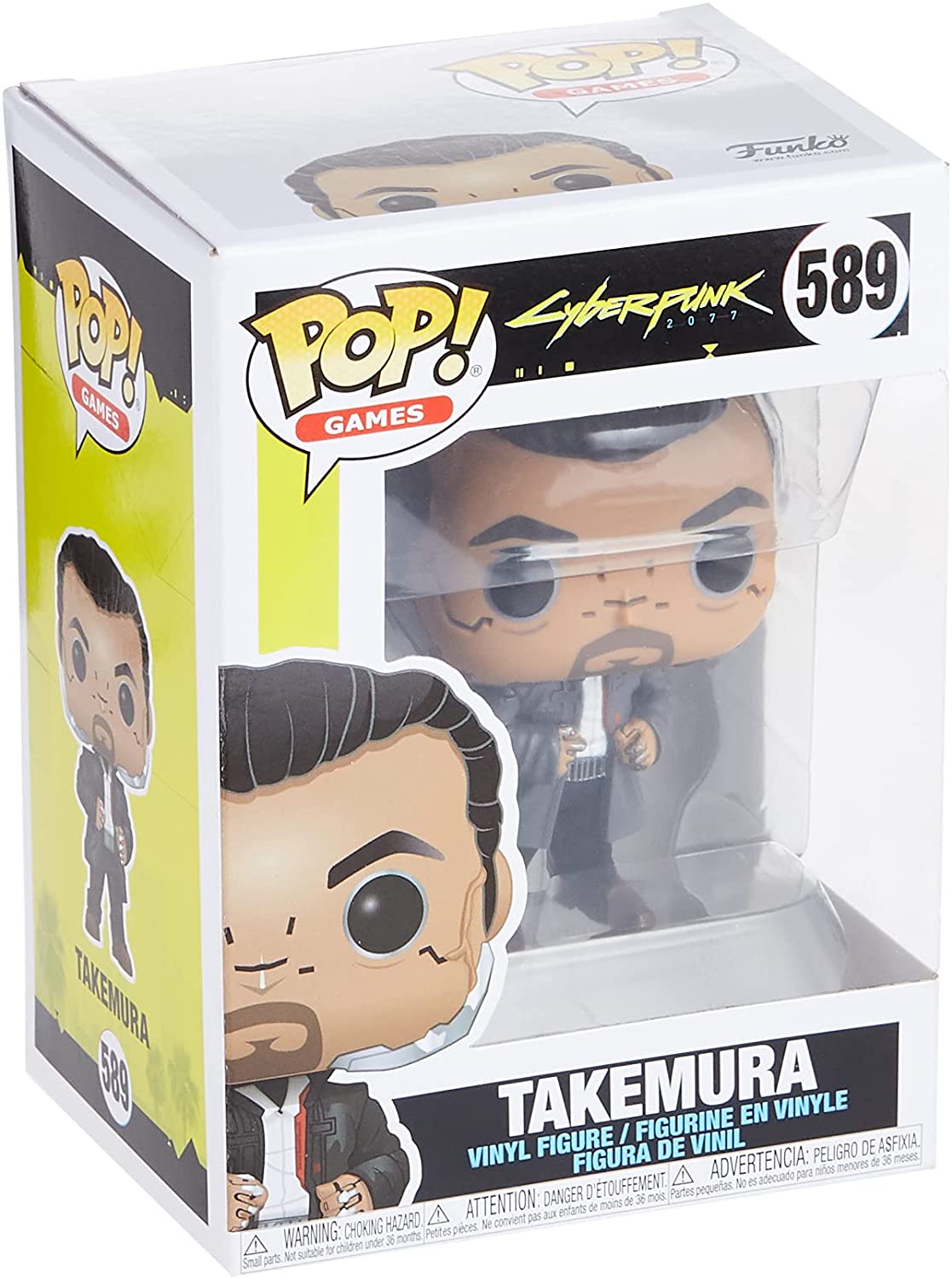 Cyberpunk 2077 Takemura Funko 47160 Pop! Vinyle #589