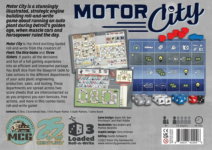 Motor City Board Game