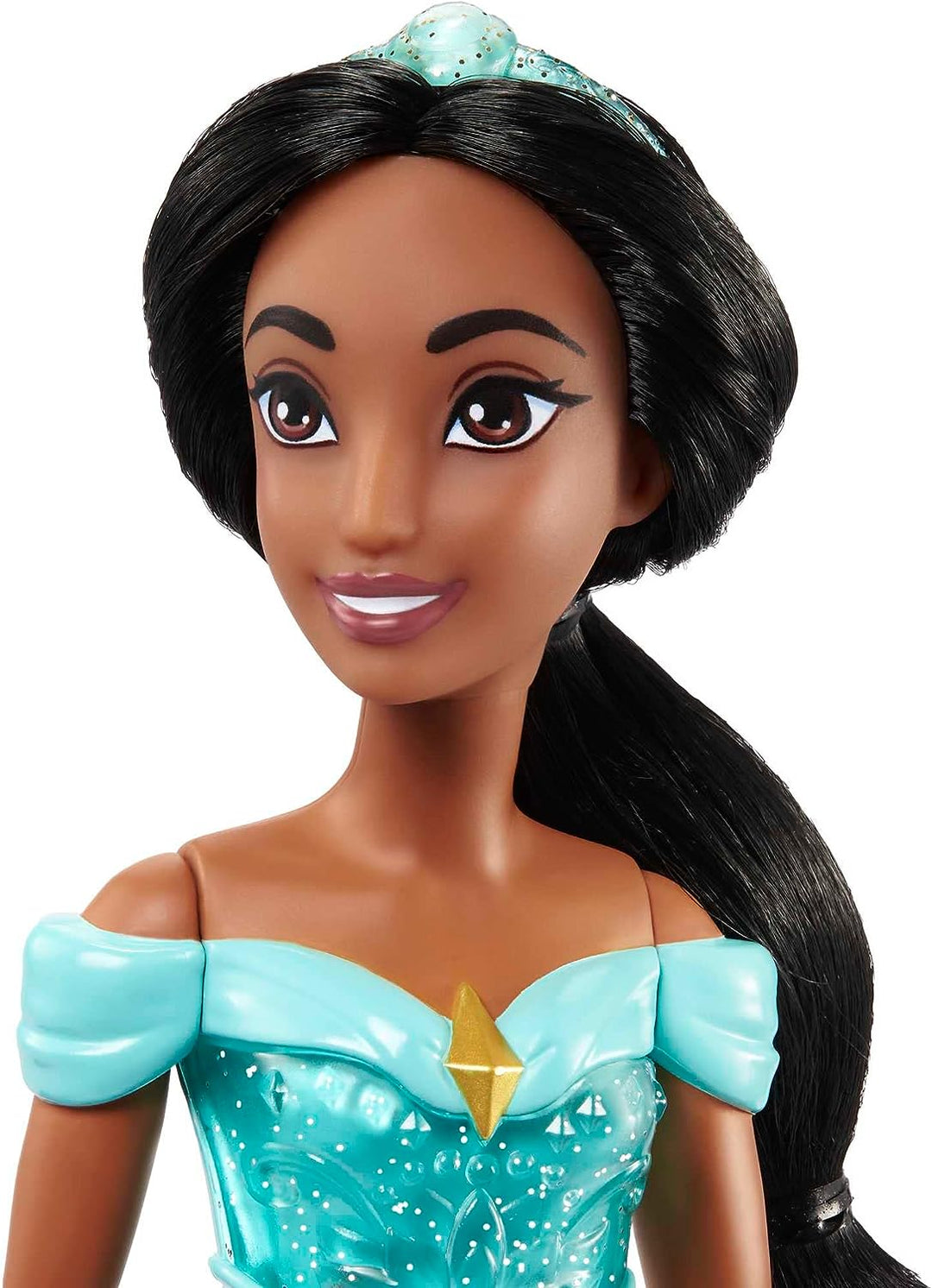 Disney Princess Toys, Jasmine Posable Fashion Doll with Sparkling Clothing and Accessories