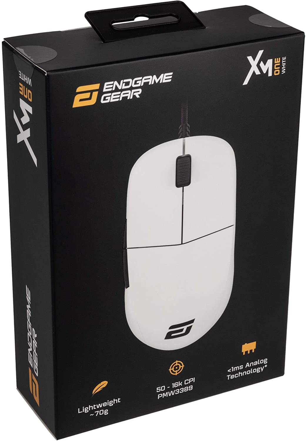 Endgame Gear XM1 USB Optical esports Performance Gaming Mouse - White