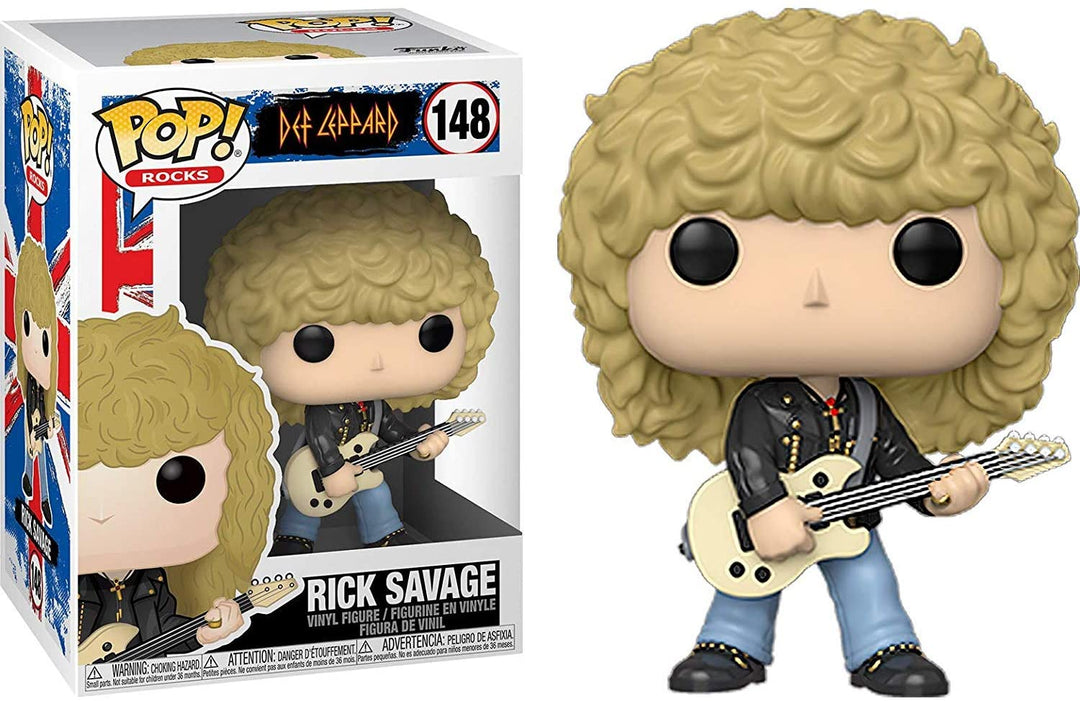 Def Leppard Rick Savage Funko 40126 Pop! Vinyl Nr. 148