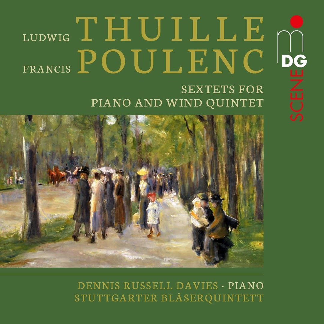 Thuille| Poulenc: Sextette für Klavier und Bläserquintett [Audio-CD]