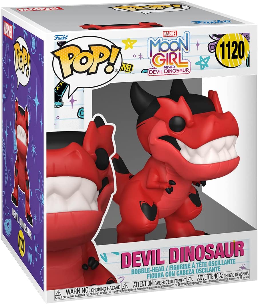 Marvel Moon Girl and Devil Dinosaur Devil Dinosaur Funko 65673 Pop! VInyl #1120