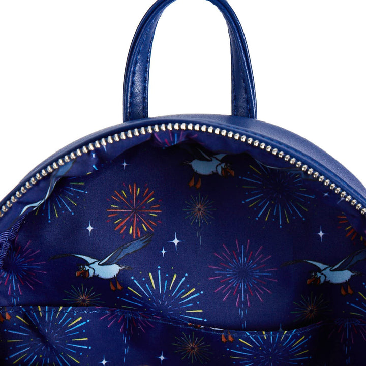 Loungefly Disney Die kleine Meerjungfrau Arielle, Feuerwerk, beleuchteter Mini-Rucksack